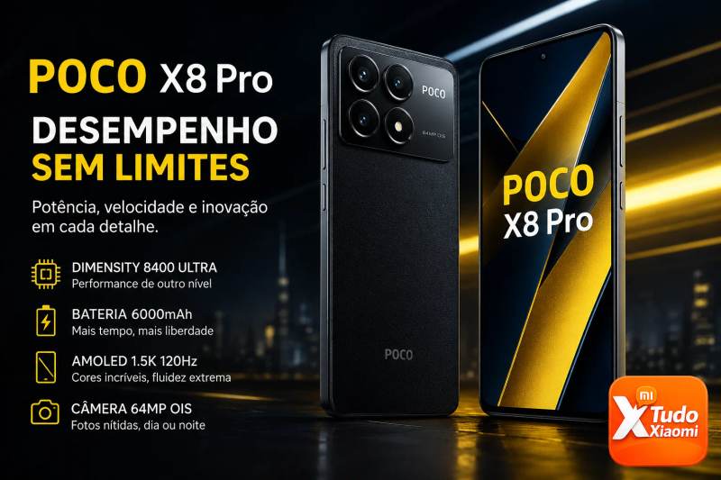 Redmi Note 17 Pro ou POCO X8 Pro: qual oferece mais por menos em 2026?