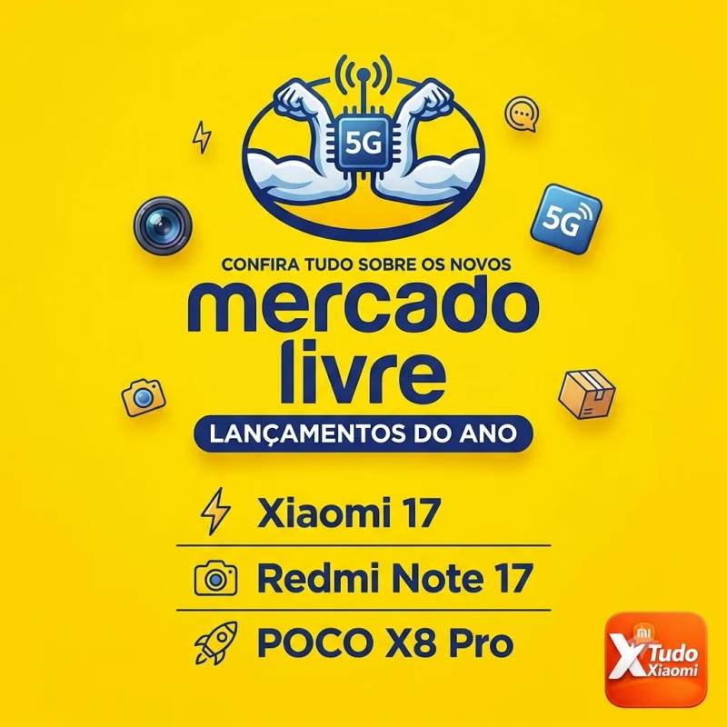 Xiaomi 17, Redmi Note 17 e POCO X8 Pro: onde encontrar as melhores ofertas hoje