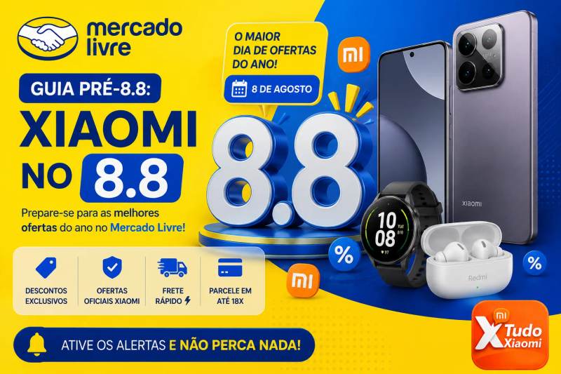 Guia pré-8.8: Xiaomi no 8.8: os modelos que devem ter os maiores descontos em agosto?