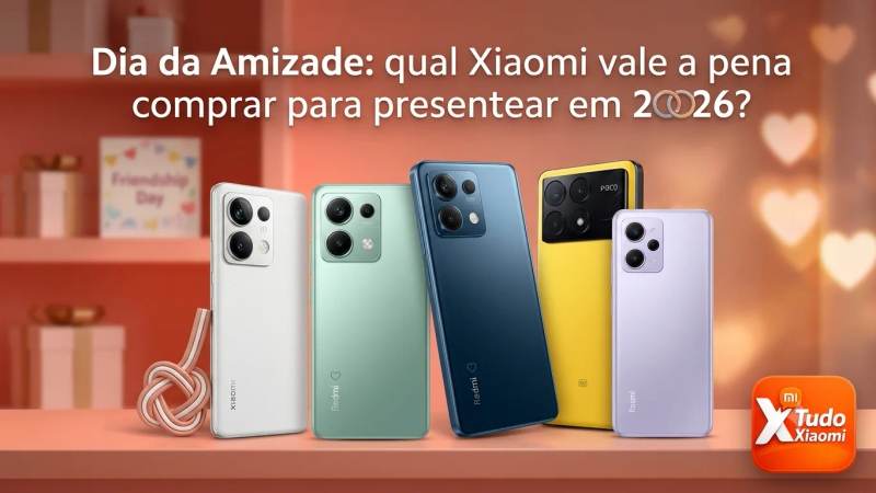 Dia da Amizade: estes são os Xiaomi que eu compraria para presentear em 2026